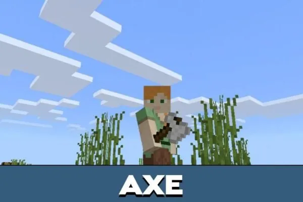 Axe from Paper Mod for Minecraft PE