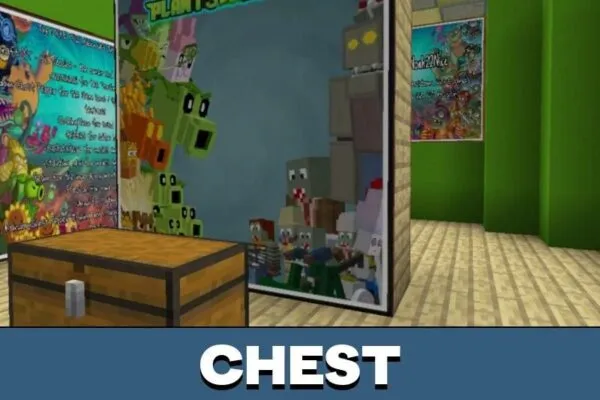 Chest from Plants vs Zombies for Minecraft PE