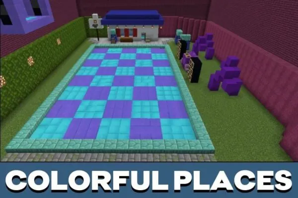 Places from Plants vs Zombies for Minecraft PE