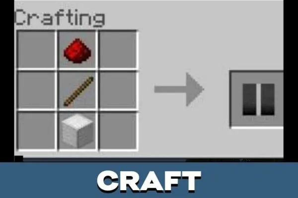 Craft from Controller Mod for Minecraft PE