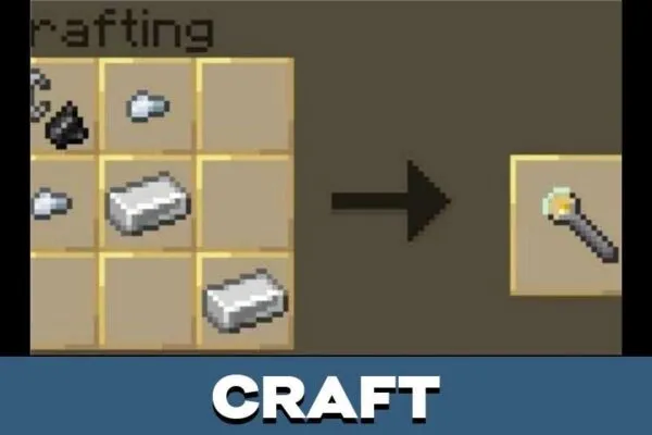 Craft from Flashlight Mod for Minecraft PE