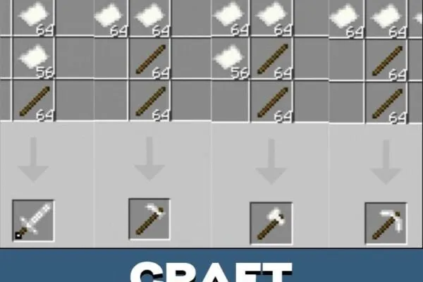 Craft from Paper Mod for Minecraft PE