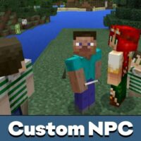 Custom NPC Mod for Minecraft PE