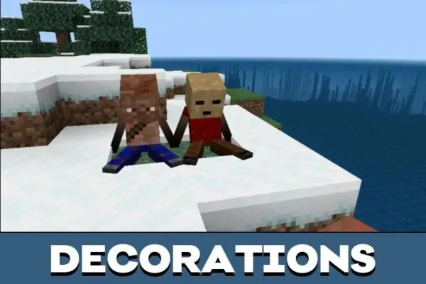 Decorations from Fallout Mod for Minecraft PE