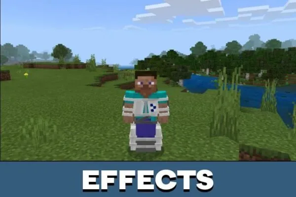 Effects from Attack on Titan Mod for Minecraft PE