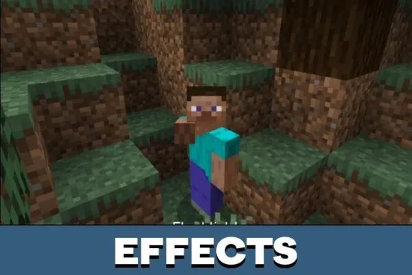 Effects from Flashlight Mod for Minecraft PE