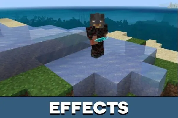 Effects from Skyrim Mod for Minecraft PE