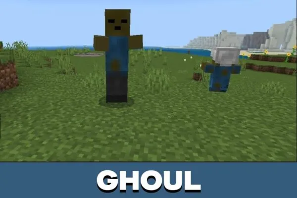 Ghoul from Fallout Mod for Minecraft PE