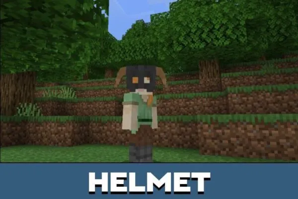 Helmet from Skyrim Mod for Minecraft PE