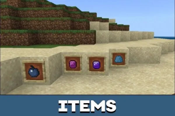 Items from Aether Mod for Minecraft PE