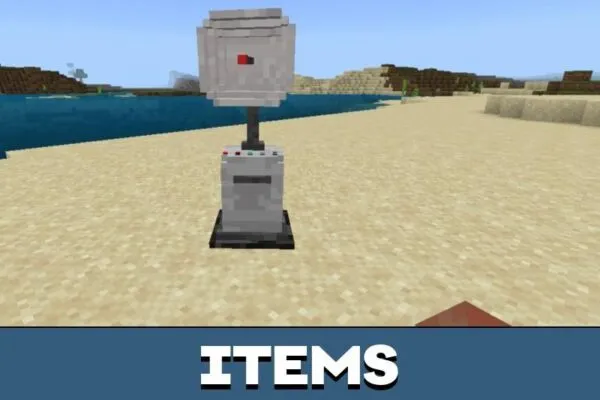 Items from Controller Mod for Minecraft PE