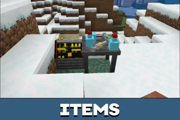 Items from Fallout Mod for Minecraft PE