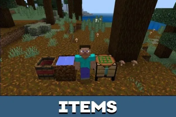 Items from Farming Mod for Minecraft PE