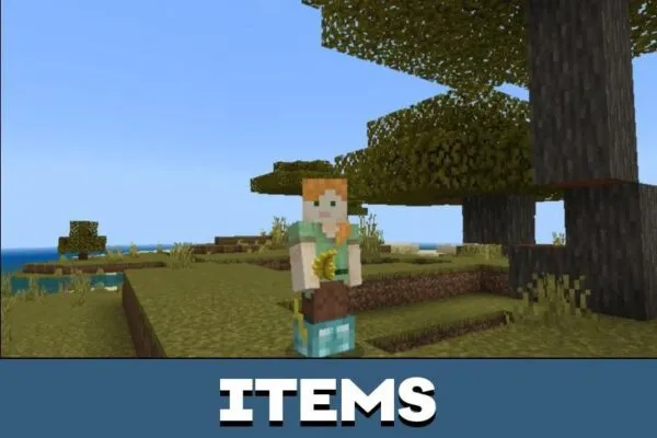 Items from Fly Mod for Minecraft PE