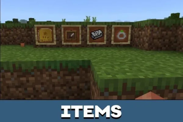 Items from Money Mod for Minecraft PE