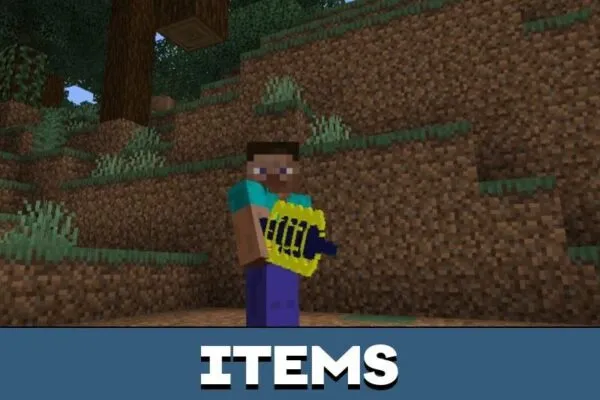 Items from Power Mod for Minecraft PE