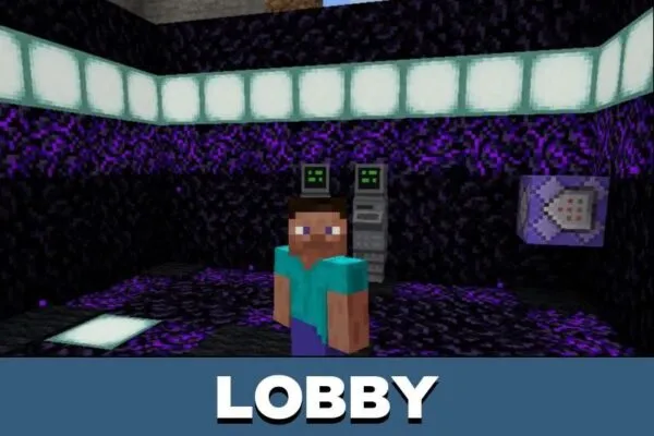 Lobby from Power Mod for Minecraft PE