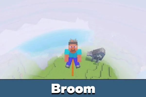 Broom from Fly Cheat Mod for Minecraft PE