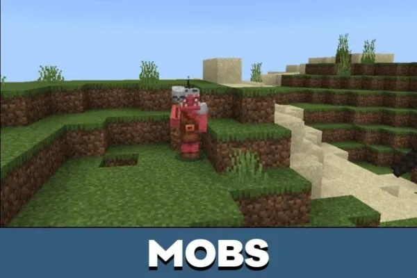 Mobs from Medieval Mod for Minecraft PE