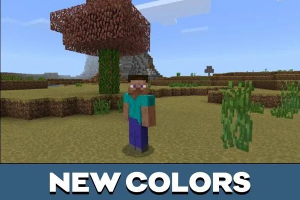 New colors from Seasons Mod for Minecraft PE