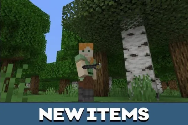 New items from Flashlight Mod for Minecraft PE