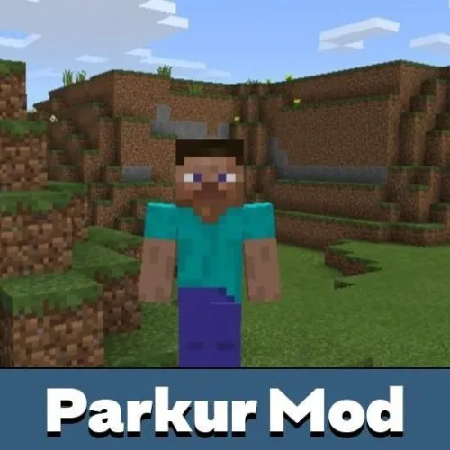 Parkour Mod for Minecraft PE