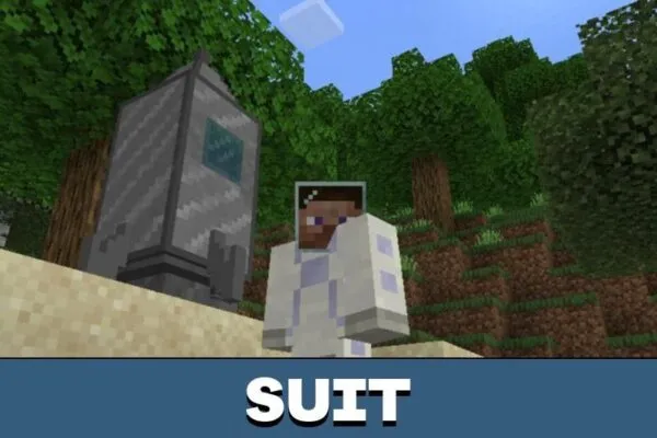 Suit from Cosmos Mod for Minecraft PE