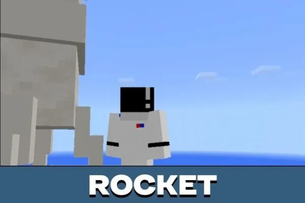 Rocket from Cosmos Mod for Minecraft PE