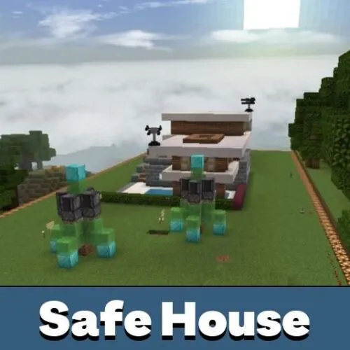 Safe House Map for Minecraft PE