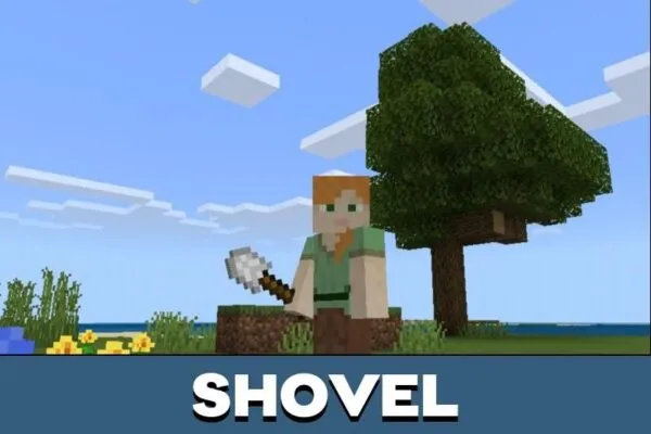 Shovel from Paper Mod for Minecraft PE