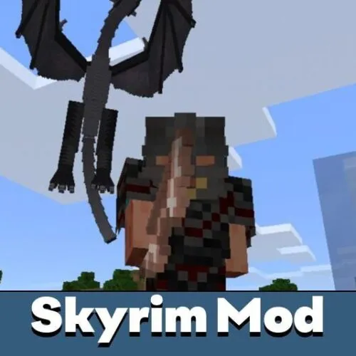 Skyrim Mod for Minecraft PE