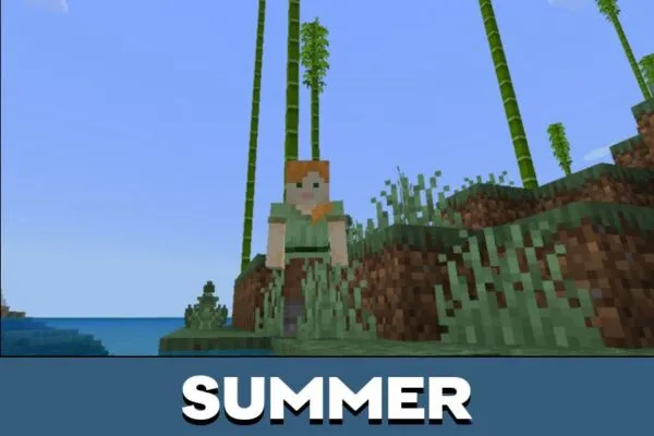 Summer from Seasons Mod for Minecraft PE