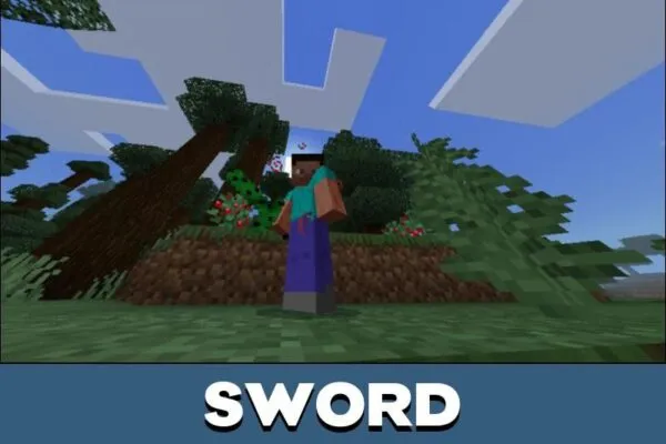 Sword from Cactus Armor and Sword Mod for Minecraft PE