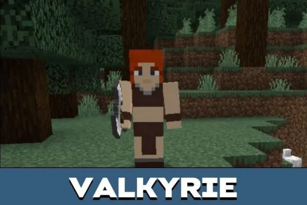 Valkyrie from Clash of Craft Mod for Minecraft PE