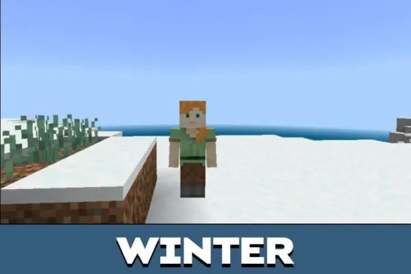 Winter from Seasons Mod for Minecraft PE