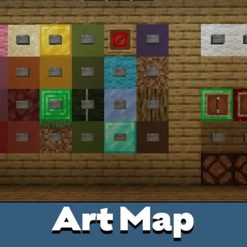 Art Map for Minecraft PE