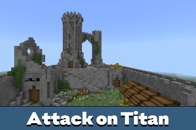 SNK Attack Titan (1.16.4) Minecraft Map