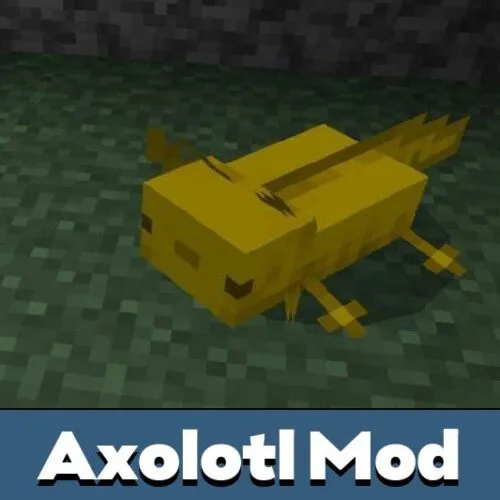 Axolotl Mod for Minecraft PE