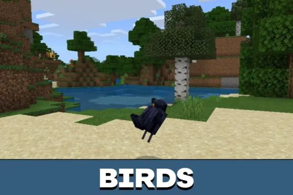 Birds from Firefly Mod for Minecraft PE