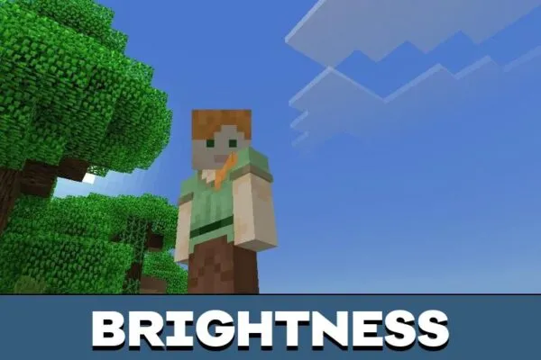 Brightness from Nostalgia Texture Pack for Minecraft PE