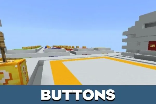 Buttons from Lucky Blocks Map for Minecraft PE