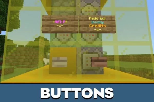 Buttons from Recipe Map from Minecraft PE