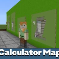 Calculator Map for Minecraft PE
