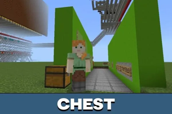 Chest from Calculator Map for Minecraft PE