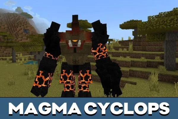 Magma Mob from Cyclops Mod for Minecraft PE