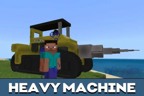 Heavy Machine from Drill Mod for Minecraft PE