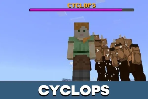 Mobs from Cyclops Mod for Minecraft PE