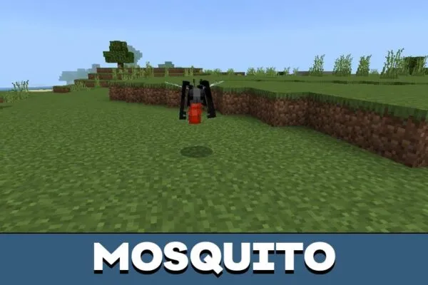 Mosquito from Cockroach Mod for Minecraft PE