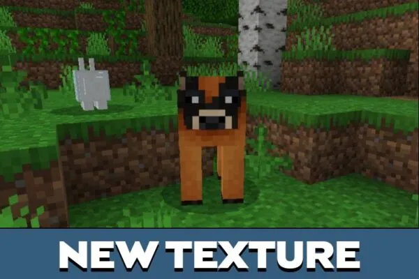 New Textures from Cow Mod for Minecraft PE