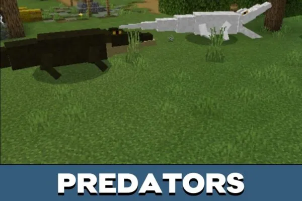 Predators from Crocodile Mod for Minecraft PE